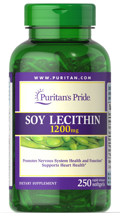 Soy Lecithin 1200 mg 250  Rapid Release Softgels 303 - 303