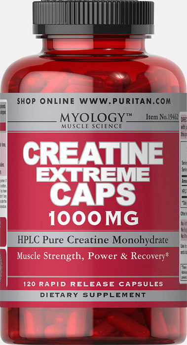 Creatine Extreme 1000 mg 120  Capsules 19462 - 19462