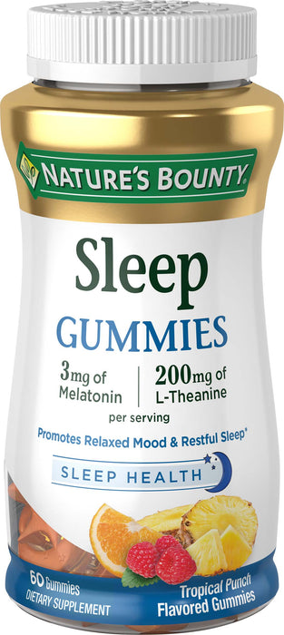 Sleep Complex Gummy with Melatonin & L-Theanine 60  Gummies 59387 - 59387