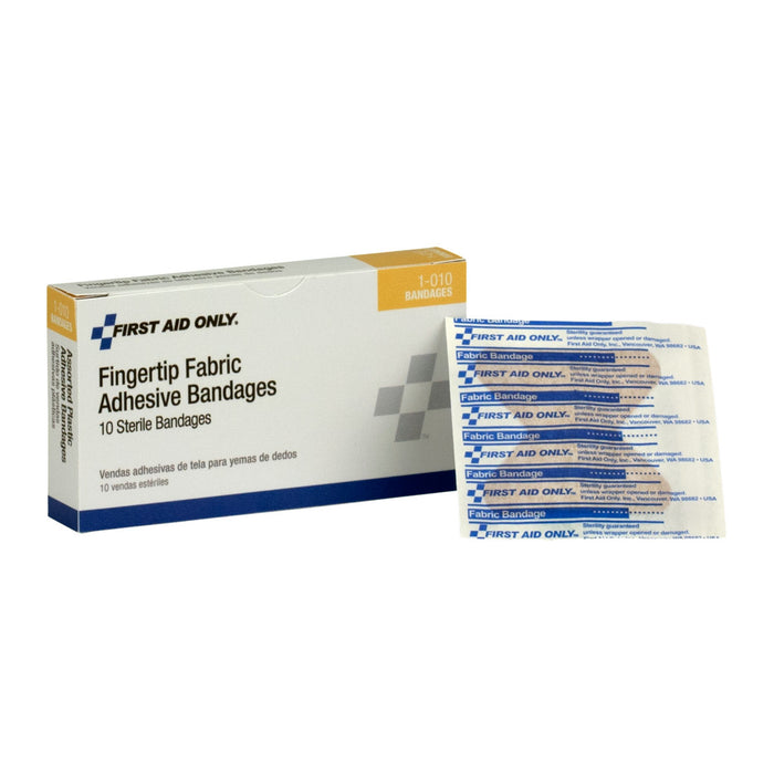 Fabric Fingertip Bandages, 10/box
