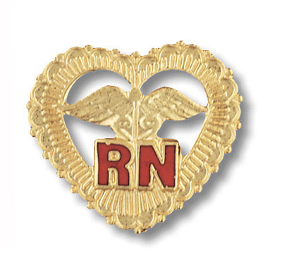 RN/HEART PIN