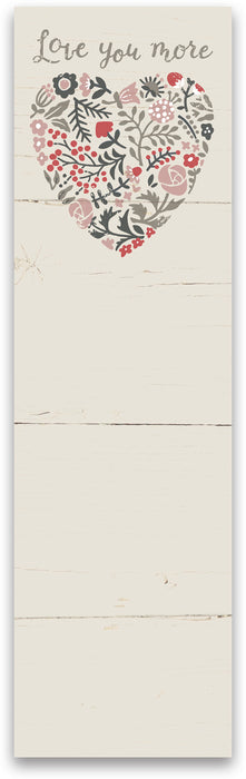 List Notepad, Love You More - 102026