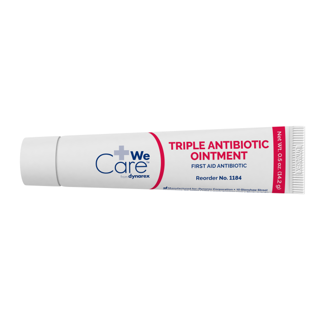 Triple Antibiotic Ointment, 0.5 oz Tube 10/PK - 1184