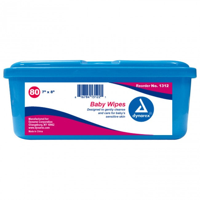 Baby Wipes Scented, 7" x8"10/PK - 1312