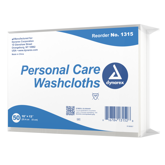 Washcloth 10" x 13" 50/bg - 1315