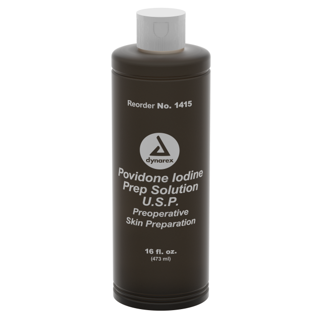Povidone Iodine Prep Solution, 16 oz - EACH - 1415