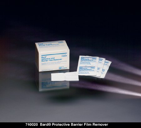Barrier Wipes Adhesive Remover 50/bx 12 bx/cs EACH - 740020