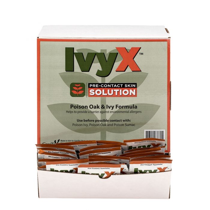 IvyX Pre-Contact Lotion Packets, 50/box