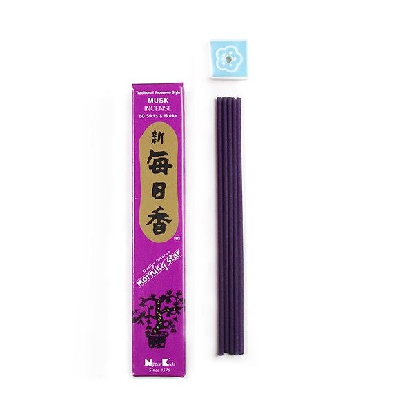 MUSK INCENSE AND HOLDER - 183