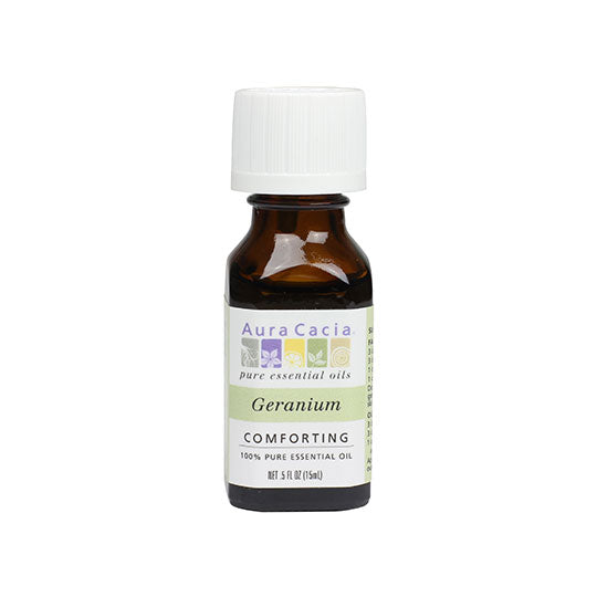 Aura Cacia Geranium Essential Oil 0.5 fl. oz. - 191120