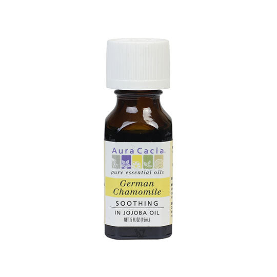 Aura Cacia German Chamomile (in jojoba oil) 0.5 fl. oz. - 191233