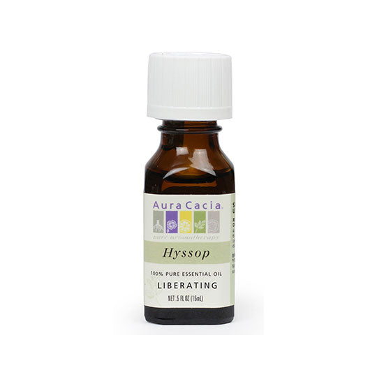 Aura Cacia Hyssop Essential Oil 0.5 fl. oz. - 191160