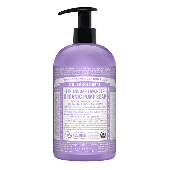 Dr. Bronner's Organic Lavender Body Soap 24 fl. oz. - 221483