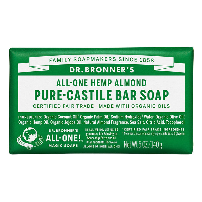 Dr. Bronner's Almond Castile Bar Soap 5 oz. - 216567