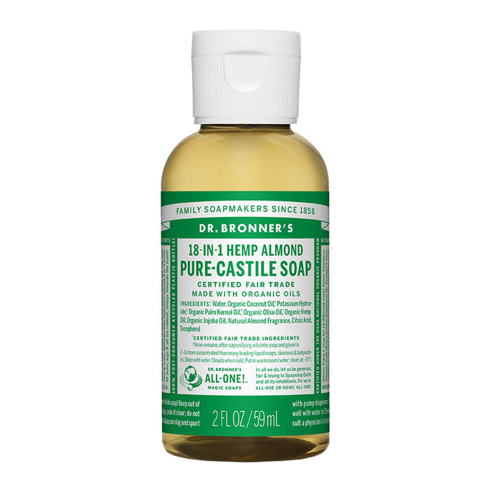 Dr. Bronner's 18-in-1 Almond Castile Soap 2 fl. oz. - 217943