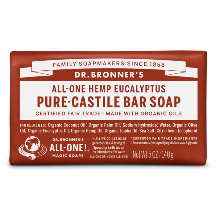 Dr. Bronner's Eucalyptus Castile Bar Soap 5 oz. - 216569