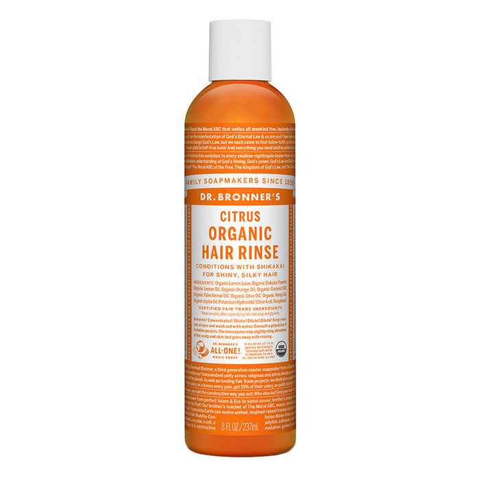 Dr. Bronner's Organic Citrus Conditioning Rinse 8 fl. oz. - 221487