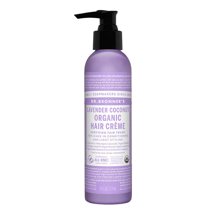 Dr. Bronner's Organic Lavender & Coconut Styling Creme - 221488