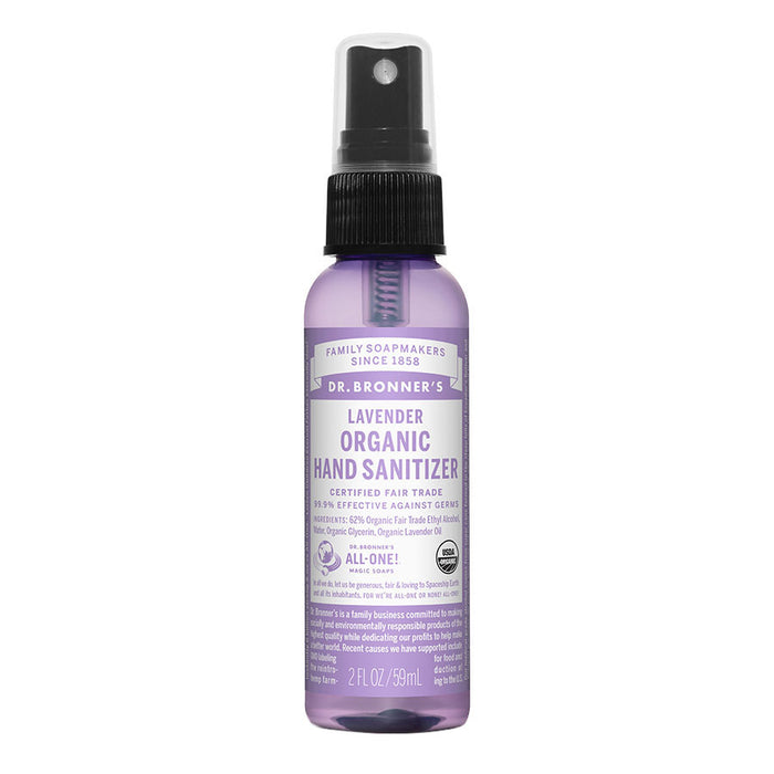 Dr. Bronner's Organic Lavender Hand Sanitizing Spray - 223906