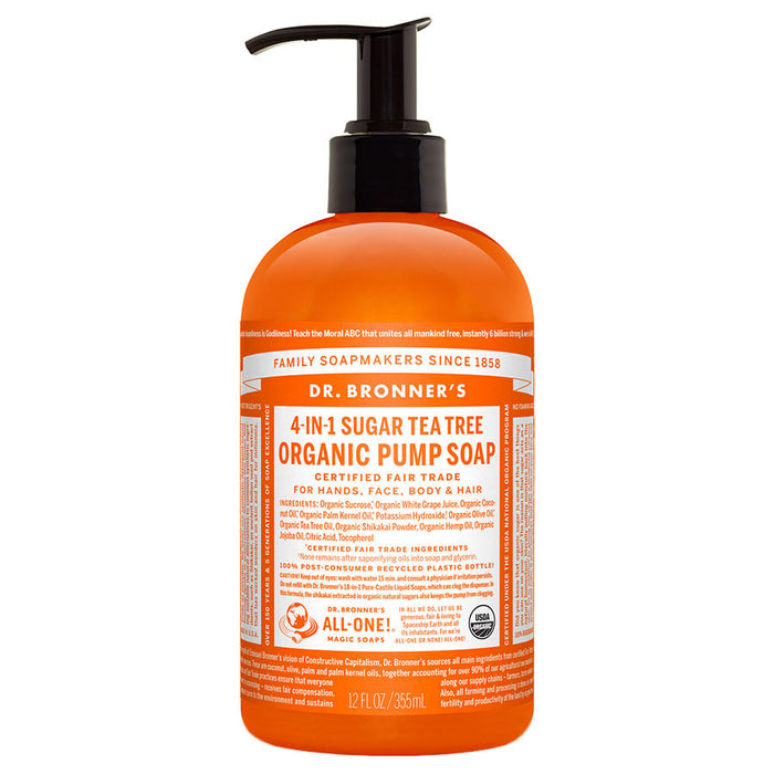 Dr. Bronner's Organic Tea Tree Hand Soap 12 fl. oz. - 221492