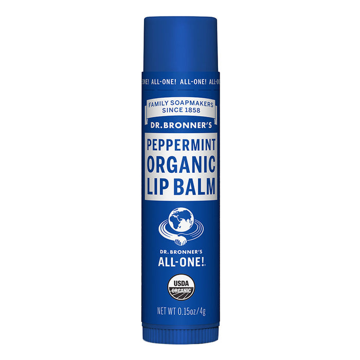 Dr. Bronner's Organic Peppermint Lip Balm 0.15 oz. - 217954