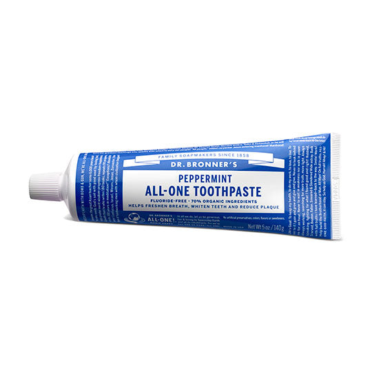 Dr Bronner's Peppermint Toothpaste Travel Size 0.5 oz. - 232845