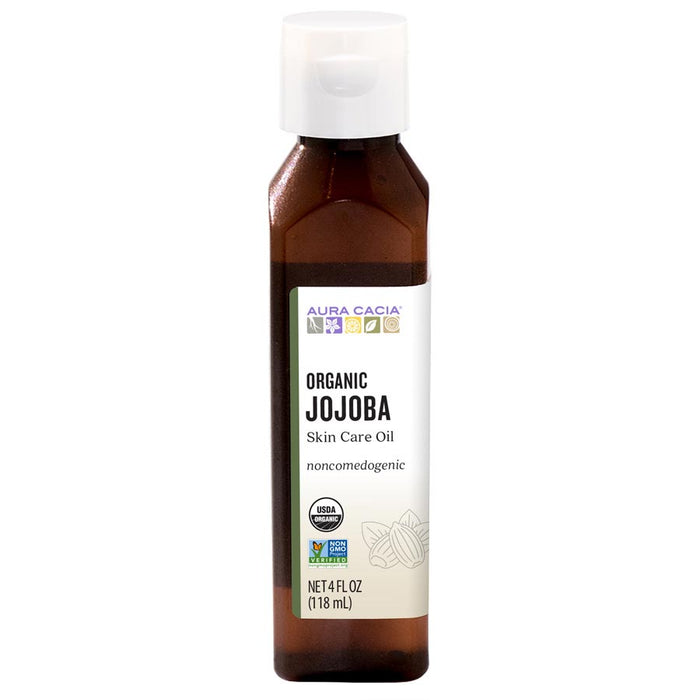 Aura Cacia Organic Jojoba Skin Care Oil 4 fl. oz. - 190608