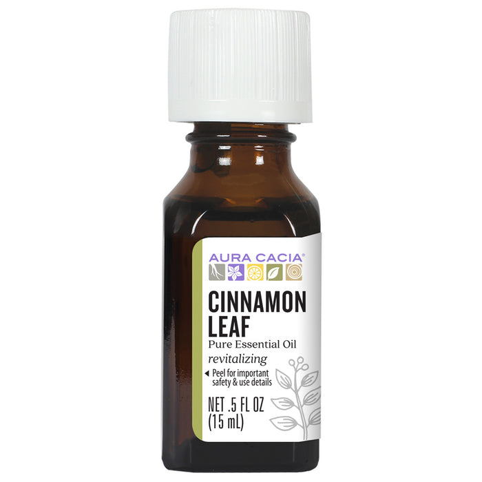 Aura Cacia Cinnamon Leaf Essential Oil 0.5 fl. oz. - 191111