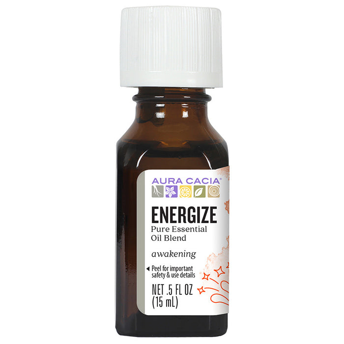 Aura Cacia Energize Essential Oil Blend 0.5 fl. oz. - 191148