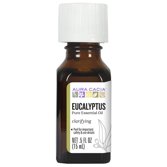 Aura Cacia Eucalyptus (globulus) Essential Oil 0.5 fl. oz. - 191116