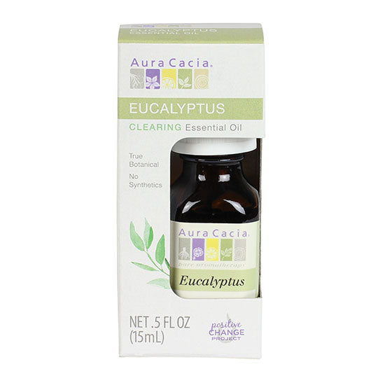 Aura Cacia Eucalyptus Essential Oil, Boxed 0.5 fl. oz. - 199202