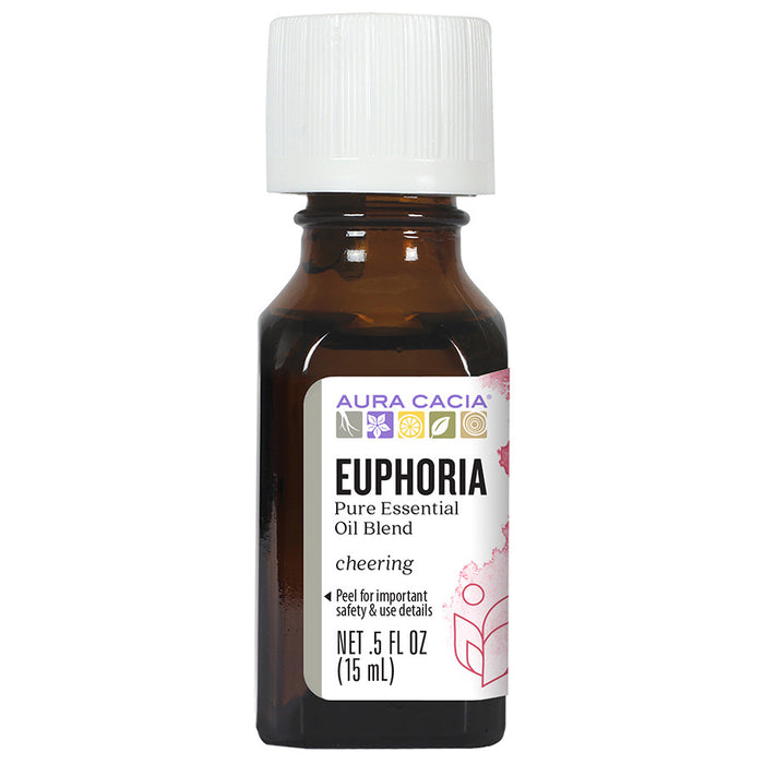 Aura Cacia Euphoria Essential Oil Blend 0.5 fl. oz. - 191152