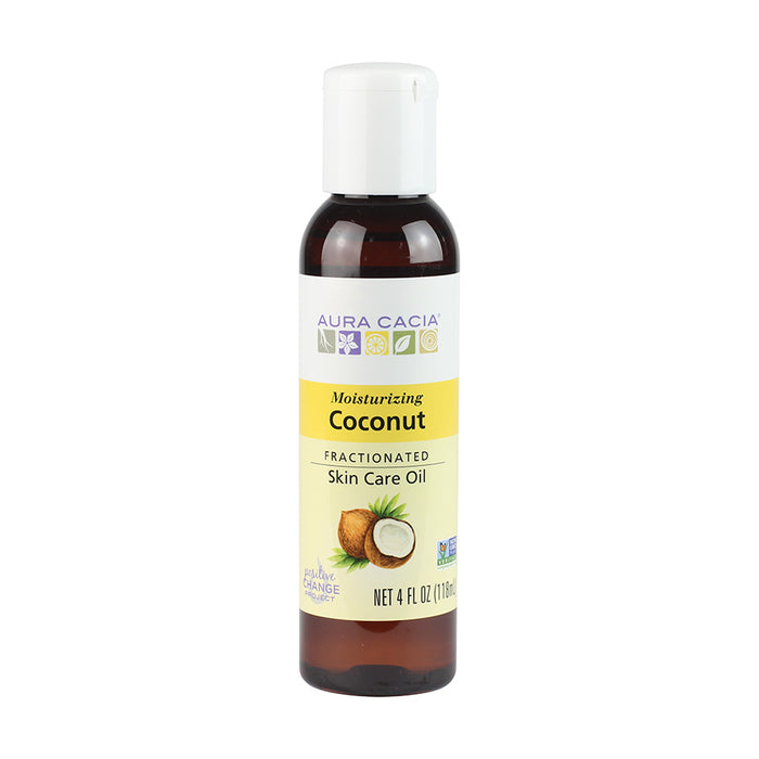 Aura Cacia Fractionated Coconut Oil 4.0 fl. oz. - 191406