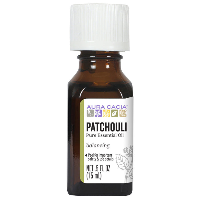 Aura Cacia Dark Patchouli Essential Oil 0.5 fl. oz. - 191130