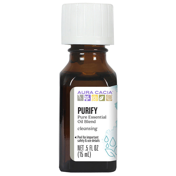 Aura Cacia Purify Essential Oil Blend 0.5 fl. oz. - 191690