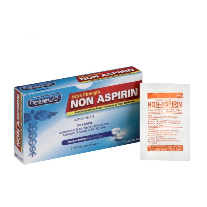 PhysiciansCare Extra-Strength Non-Aspirin, 6x2/box