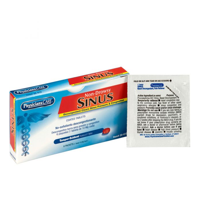 PhysiciansCare Sinus, 6x1/box