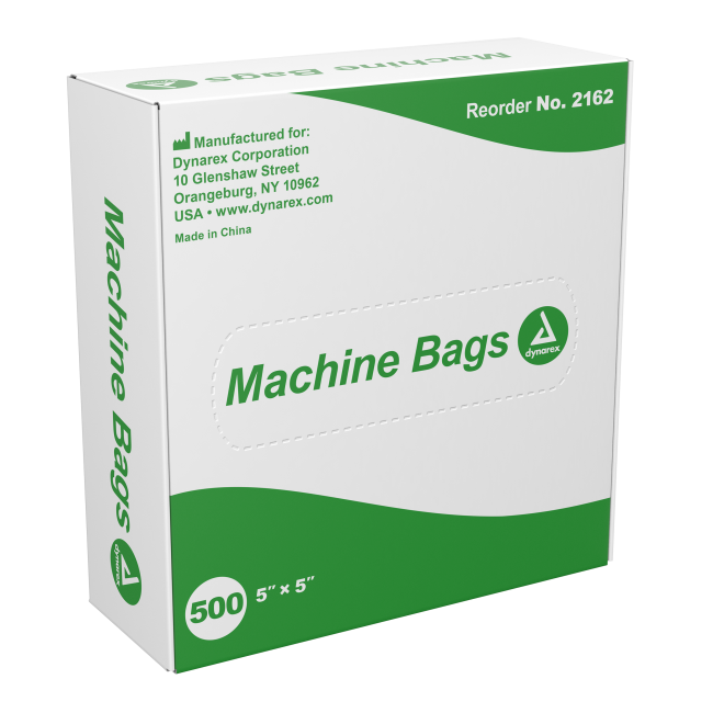 Machine Bag,  5" x 5"10/PK - 2162