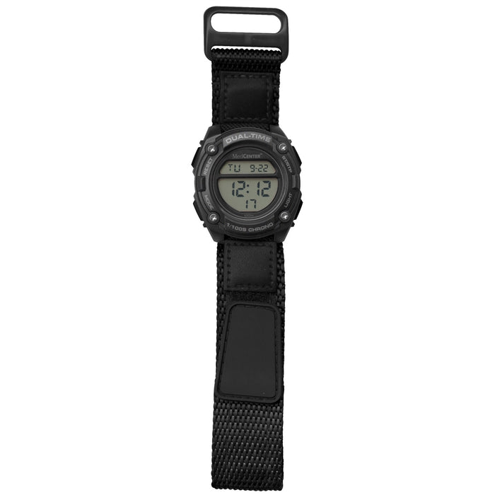 MedCenter Systems Softsider Reminder Watch Black