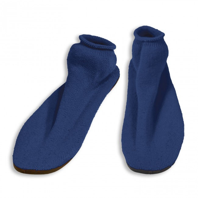 Non- Skid Slippers Navy Blue Large Hard Sole - 2172