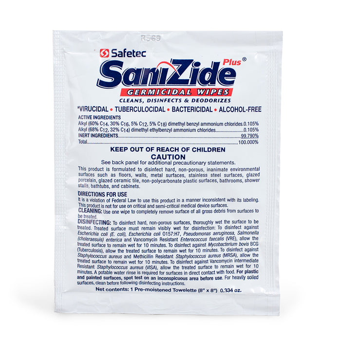 Germicidal Surface Wipe 50/bx