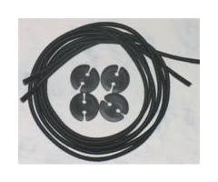 Shoe Laces Black XL 42in 7 Eyelet - 31588