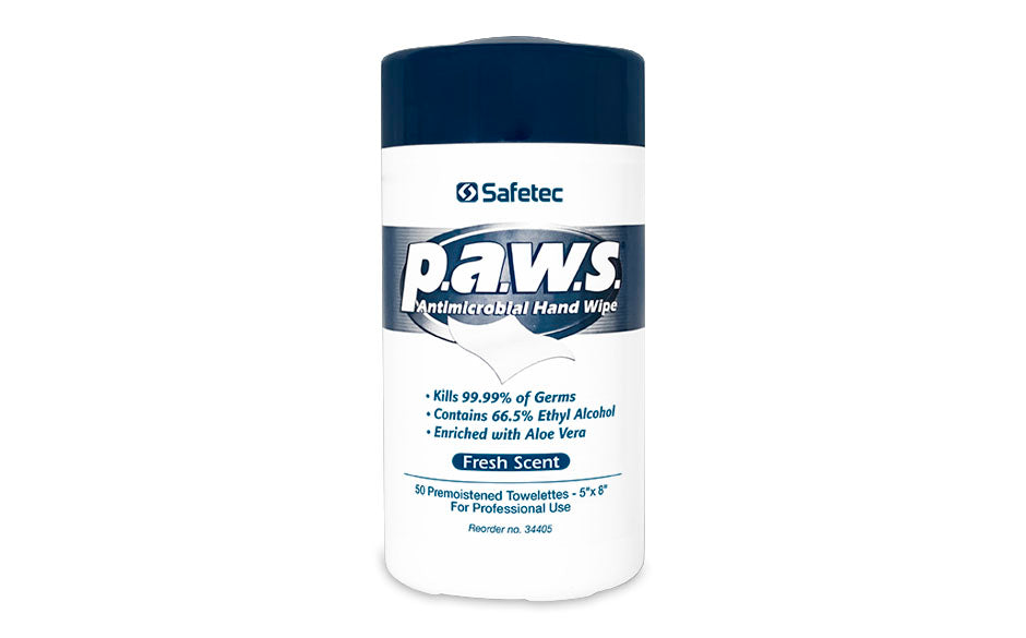 PAWS Antimicrobial 50 ct. tub - 34405