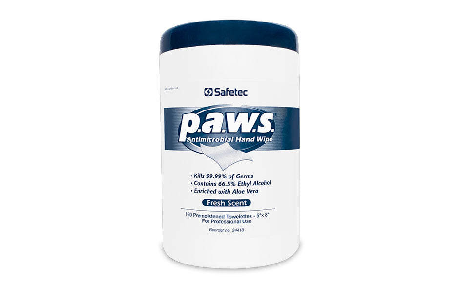 PAWS Antimicrobial 160 ct. tu - 34410