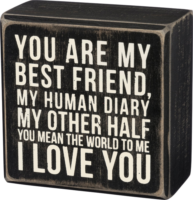 Box Sign, I Love You - 35169