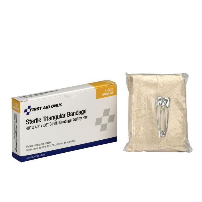 40"x40"x56" Sterile Muslin Triangular Bandage, 1/box