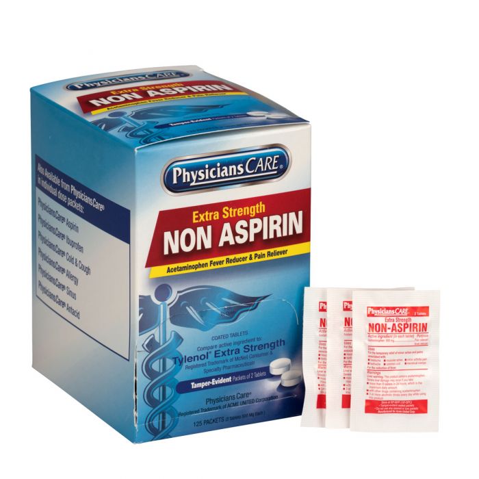 PhysiciansCare Extra Strength Non-Aspirin 125x2/box