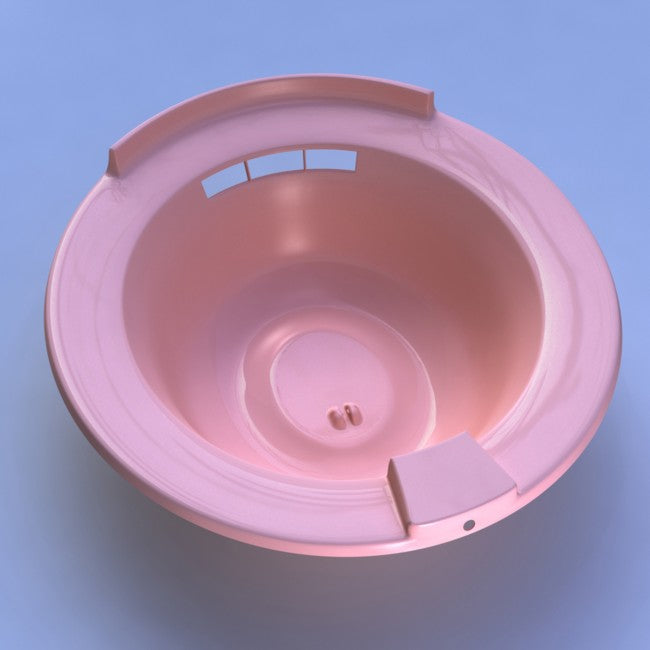 Sitz Bath Mauve with Attachment & Instructions,  - EACH - 4228