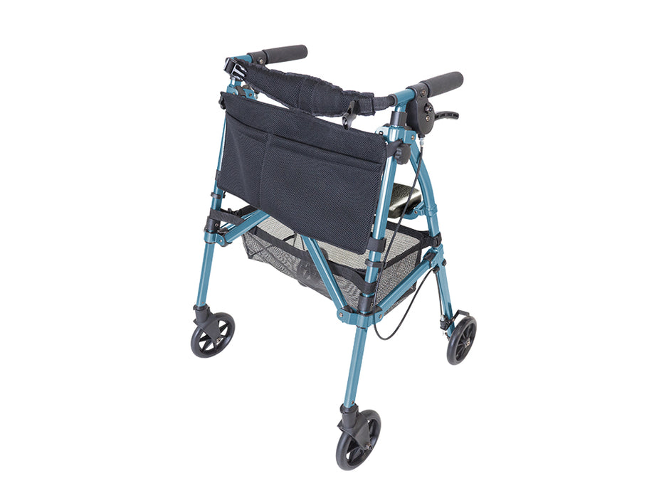 EZ Fold-N-Go Rollator, Cobalt Blue