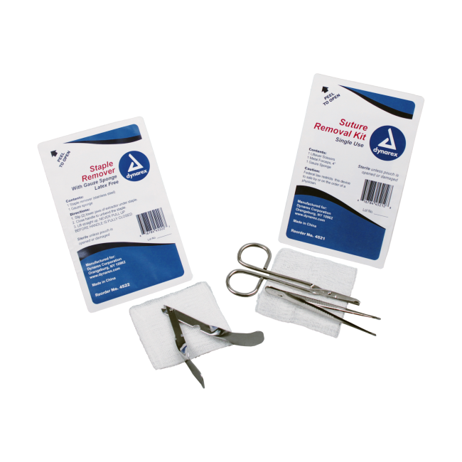 Staple Removal Kits - sterile, 50/Cs - EACH - 4522